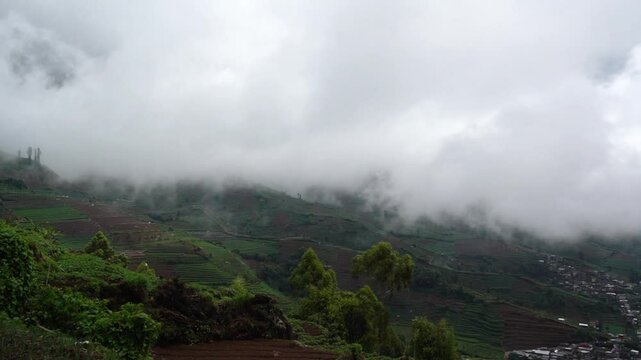 Video about Indonesia DIENG mid java