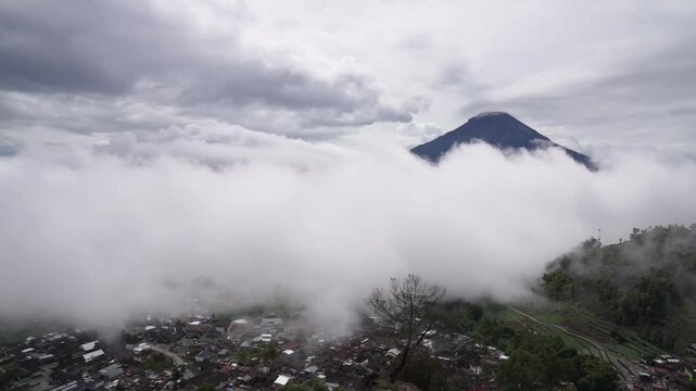 Video about Indonesia DIENG mid java