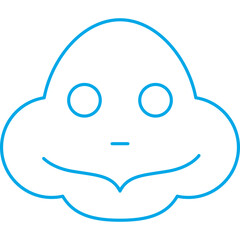 Turtle Face icon single vector illustration