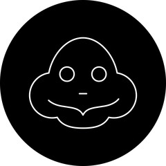 Turtle Face icon single vector illustration