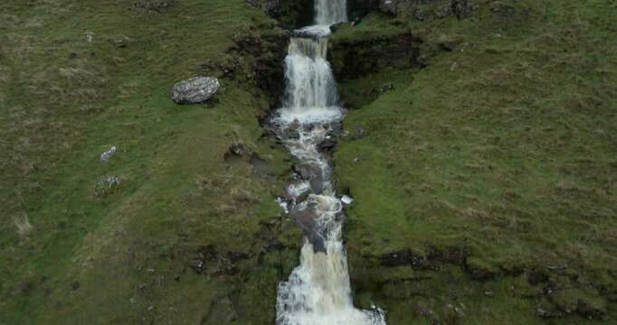 Cray waterfalls in Yorkshire Dales