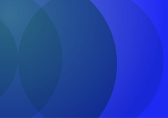 An abstract blue background with circles features a dynamic arrangement of circles in varying sizes, creating an engaging and modern visual effect.