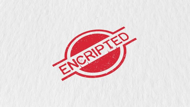 ENCRIPTED Stamp