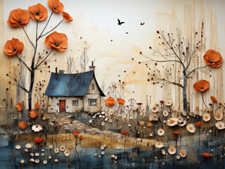 Art Image for Frames and Posters, Resolution 150 dpi, Size 160:120 Oil Painting, Watercolor, Realistic, Abstract Style, Geometric, Minimalist, Landscape, Urban, Nature, High Definition