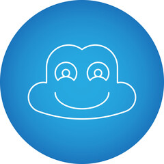 Frog Face icon single vector illustration