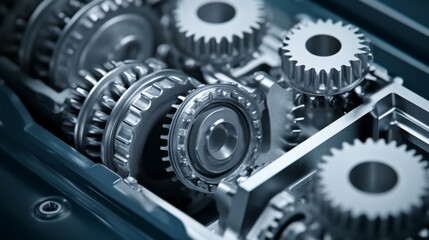 Advanced Engineering Technology with High Detail Gears