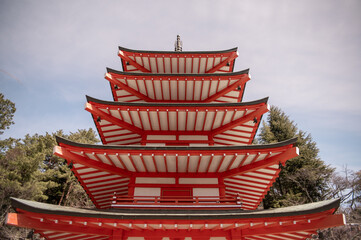 japanese pagoda temple roof
