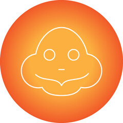 Turtle Face icon single vector illustration