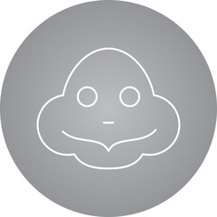 Turtle Face icon single vector illustration