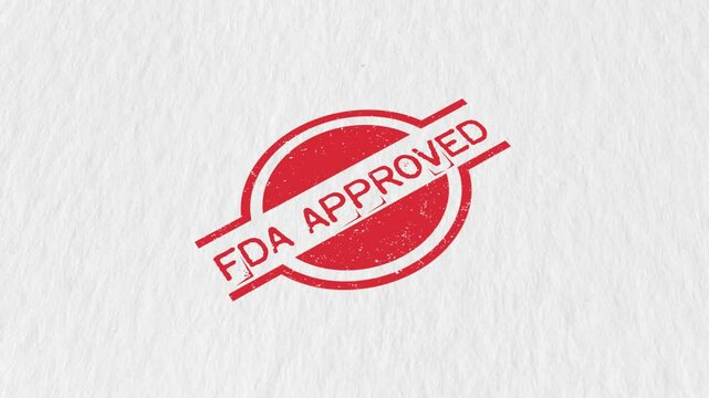 FDA APPROVED Stamp