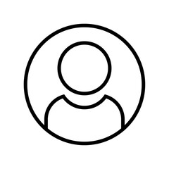 Vector flat illustration. Avatar, user profile, person icon, gender neutral silhouette, profile picture. Suitable for social media profiles, icons, screensavers and as a template. Business concept.