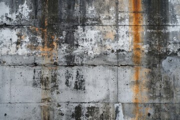 Fototapeta premium Gray Concrete Wall Texture: Seamless Abstract Background