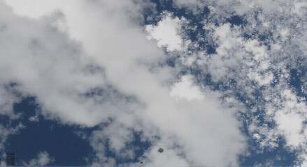 Obraz premium blue sky and clouds