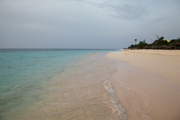 Beautiful tranquil beach at Club Amigo Guardalavaca resort hotel,, Guardalavaca, Holguin province,...