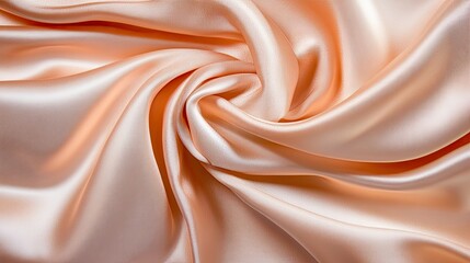 Smooth elegant pink silk or satin luxury cloth texture can use as abstract background.