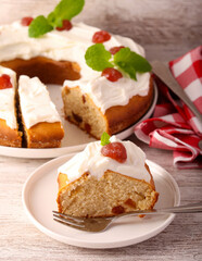 Cherry ring cake