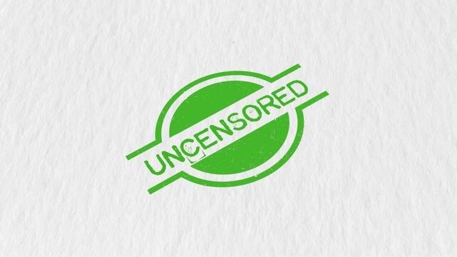UNCENSORED Stamp