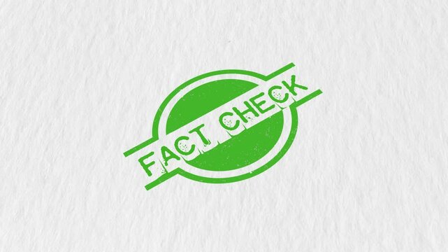 FACT CHECK Stamp