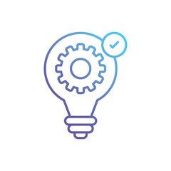 Innovation Research vector icon