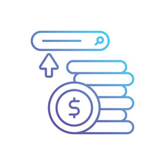 Obraz premium Pay Per Click vector icon