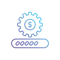 Progress vector icon