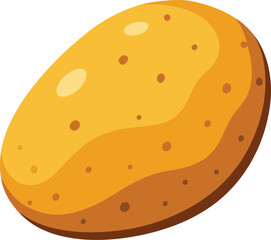 potato with white background. potato isolated on white.