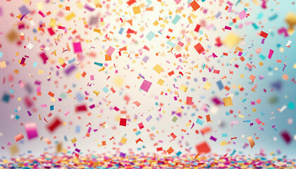 colorful confetti background