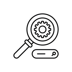 Search Optimization vector icon