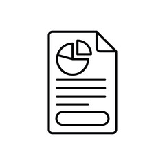 Analysis vector icon