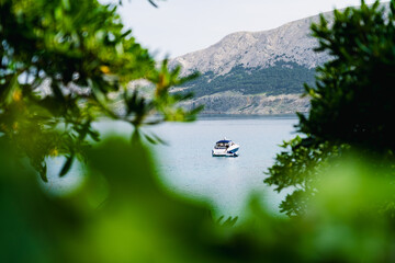 Boot auf Meer