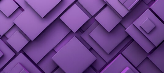 Fototapeta premium Minimalistic purple background filled with geometric patterns and abstract shapes for a modern and aesthetic look.