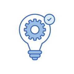 Innovation Research vector icon