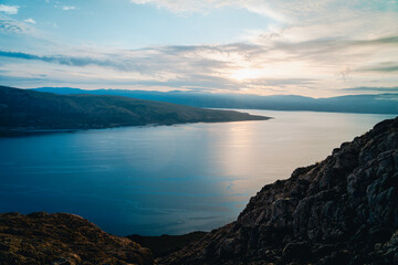 Sonnenaufgang am Meer 