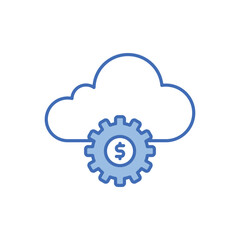 Cloud Service vector icon