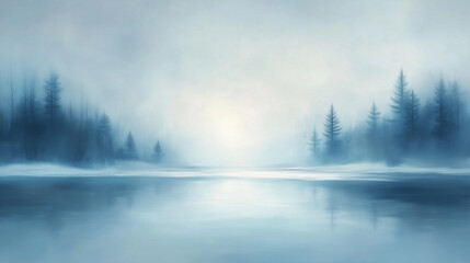 Fototapeta premium Winter landscape