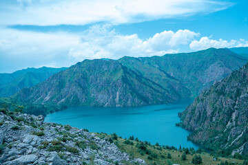 Obraz premium lake in the mountains