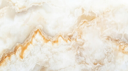Elegant white and gold onyx marble texture with subtle veining