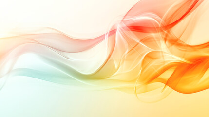 Colorful abstract smoke pattern with dynamic red and orange swirls