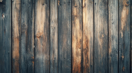 Fototapeta premium Rustic wooden planks with aged texture and natural patterns