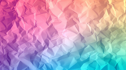 Blurred abstract Modern pastel colored holographic background in 80s style. Crumpled iridescent foil real texture. Synthwave. Vaporwave style. Retrowave, retro futurism, webpunk 