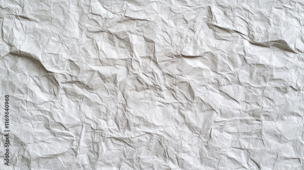Poster crumpled grey paper texture background image