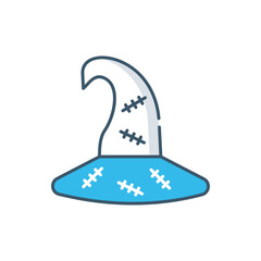 Halloween Witch Hat vector icon