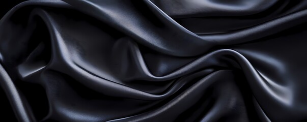 Luxurious Matte Black Background with Ultra-Fine Texture Design