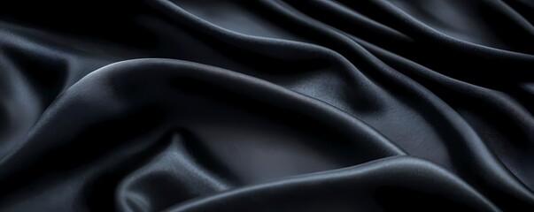 Fototapeta premium Soft Matte Black Wallpaper with Minimalist Design and Seamless Texture