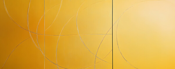 Refined Matte Golden Yellow Background with Bold Minimalist Design