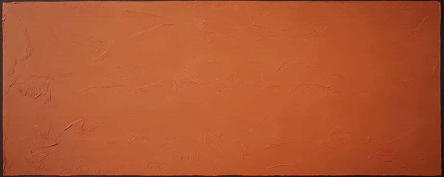 Soft Warm Matte Terracotta Seamless Texture Background
