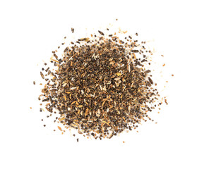 Cardamom Seeds Isolated, Dry Cardamon Cardamom Pods on White Background