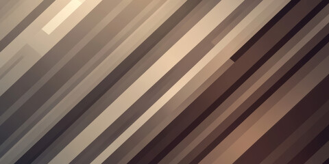 Fototapeta premium Muted espresso brown and frosty gray abstract pattern background. Geometric shape. Line stripe angle facet triangle fold. Color gradient. Noise grain. Business, tech. Design. Minimal.