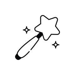 Magic Wand vector icon