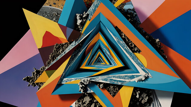  Abstraktion Labyrinthe verwirrter Gedanken 16х9. Hintergrund f&uuml;r das Design 3.